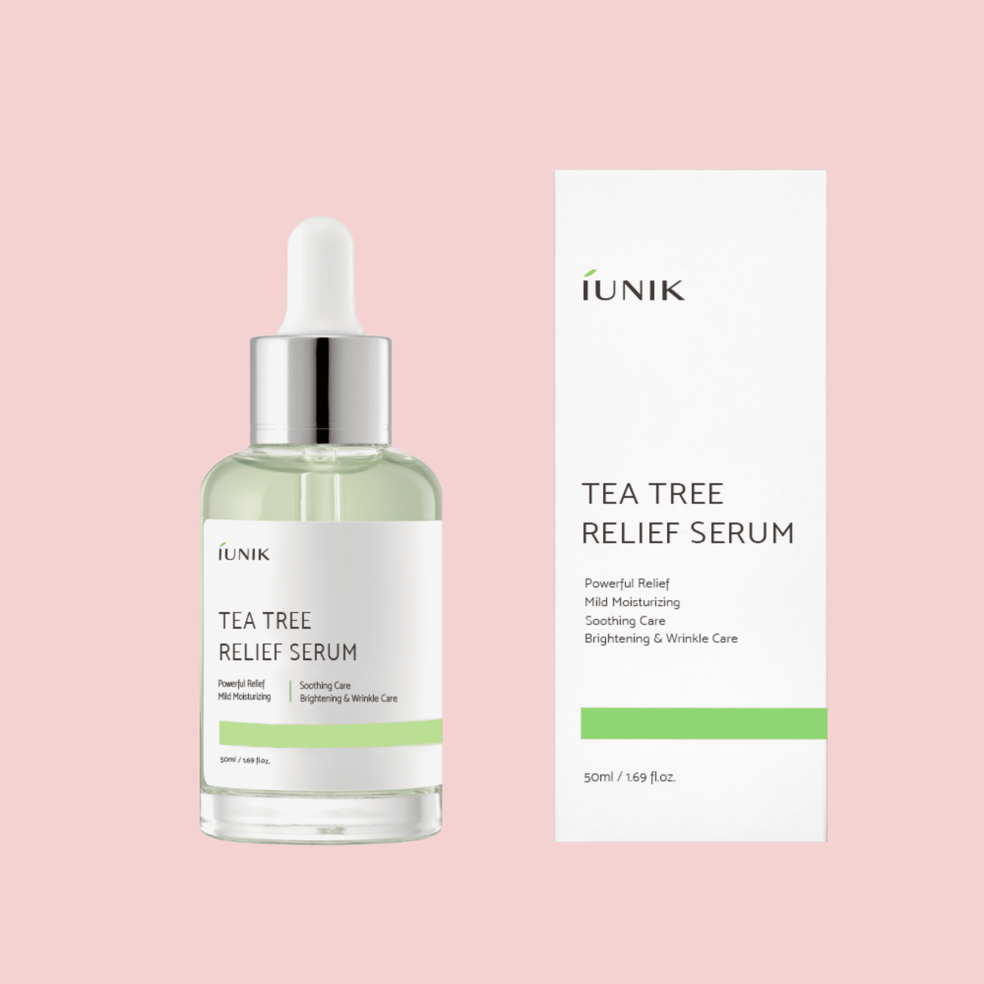 iUNIK - Tea Tree Relief Serum 50ml serum Kore Beauty Shop 